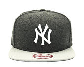 Kšiltovka New Era Classic Melt New York Yankees Grey Snapback