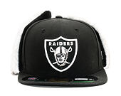 Kšiltovka s klapkami New Era NFL On field Oakland Raiders 59FIFTY Team Colors Dog Ear