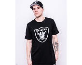 Triko New Era Essential NFL Team Logo Tee Oakland Raiders Black