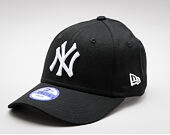 Dětská Kšiltovka New Era League Basic New York Yankees Black Youth 9FORTY Strapback