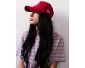 Kšiltovka New Era 9FORTY MLB League Basic New York Yankees Strapback Scarlet / White