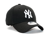 Kšiltovka New Era 9FORTY MLB League Basic New York Yankees - Black / White