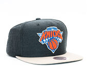 Kšiltovka Mitchell & Ness Heather Profile New York Knicks Snapback