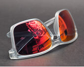 Sluneční Brýle Oakley Sliver XL Matte Clear / Torch Iridium - OO9341-09