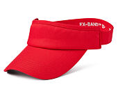 Kšilt State of WOW Sunvisor Ex-Band Red Stretchfit