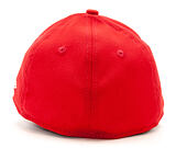 Kšiltovka New Era Basic Flag 39thirty Scarlet/White Stretchfit