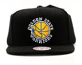 Kšiltovka Mitchell & Ness Tonal Texture French Terry Golden State Warriors Black Snapback