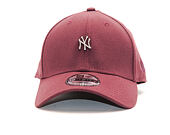 Kšiltovka New Era Metal Mini Logo New York Yankees Maroon 39THIRTY Stretchfit