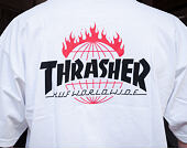 Triko HUF Thrasher White