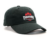 Kšiltovka HUF Thrasher Curve Visor Black Strapback