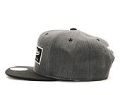 Kšiltovka Mitchell & Ness G3 Logo Grey/Black Snapback