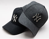 Kšiltovka New Era Melton Metal Trucker New York Yankees 9FORTY Black Snapback
