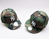 Dámská Kšiltovka New Era League Essential New York Yankees 9FIFTY Woodland Camo Snapback