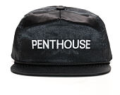 Kšiltovka HUF Penthouse Satin Black Snapback