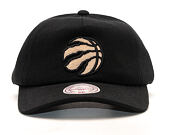 Kšiltovka Mitchell & Ness Throwback Toronto Raptors Black Snapback