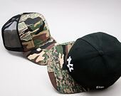 Kšiltovka New Era Patchwork Camo Trucker 9FORTY Woodland Camo Snapback
