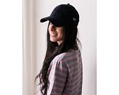 Dámská Kšiltovka New Era Suede Essential 9FORTY Black Strapback