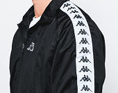 Mikina Kappa Banda Anniston Black/White