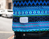 Triko New Era Native AOP Tee Blue Azure