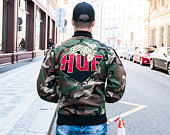 Bomber HUF Kingston Jacket Woodland