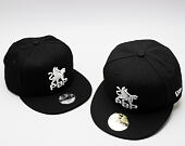 Kšiltovka Prague Black Panthers 2017 59FIFTY Black/White