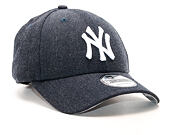 Kšiltovka New Era Heather Team Essential New York Yankees Heather Navy 9FORTY Strapback