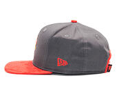Kšiltovka New Era Suede Visor Manchester United Grey 9FIFTY Snapback