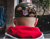 Kšiltovka New Era Camo Team Stretch New England Patriots 39THIRTY Woodland Camo/Official Team Color