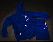 Kraťasy New Era West Coast Short Los Angeles Dodgers Dark Royal
