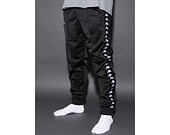 Tepláky Kappa Banda Rastoria Slim Black (outdated - zmenili pruhy pod timto SKU i EANem > DP578)