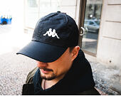 Kšiltovka Kappa Vigoleno Black/White Strapback