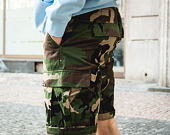 Kraťasy HUF Fatigue Cargo Woodland Camo