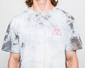 Triko HUF Pink Panther Triple Triangle Grey Crystal Wash