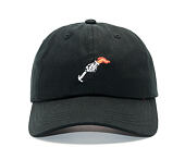 Kšiltovka HUF Apparel Cap Cocktail Hour Curved Visor 6 Panel Black Strapback