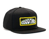 Kšiltovka HUF Apparel Cap Good Times Black Snapback