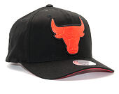 Kšiltovka Mitchell & Ness Hyper 110 Flexfit Chicago Bulls Black/Red Snapback