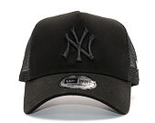 Kšiltovka New Era League Essential Trucker New York Yankees 9FORTY Black/Black Snapback