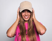 Dámská Kšiltovka New Era Women Felt Trucker 9FORTY Stone Snapback