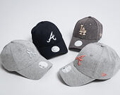 Dámská Kšiltovka New Era Jersey Essential Los Angeles Dodgers 9FORTY Grey Heather/Khaki Strapback