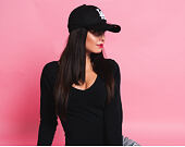 Kšiltovka New Era 39THIRTY MLB League Essential Los Angeles Dodgers - Black / White