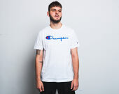 Triko Champion Crewneck T-Shirt Classic Logo White 210972 WW001 WHT
