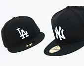 Kšiltovka New Era - MLB Basic 59FIFTY - LA Dodgers - Black / White
