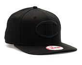 Kšiltovka Champion Original Fit All Black Logo 9FIFTY Black Snapback 803833-NBK
