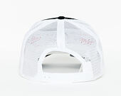 Dámská Kšiltovka New Era Essential Trucker Atlanta Braves 9FORTY Black/Silver Wing Snapback