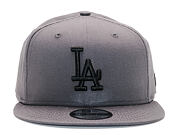 Kšiltovka New Era League Essential Los Angeles Dodgers 9FIFTY Grey Heather/Black Snapback