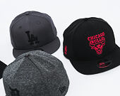 Kšiltovka New Era Chainstitch Chicago Bulls 9FIFTY Black Snapback