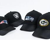 Kšiltovka New Era Black Coll New England Patriots 39THIRTY Black