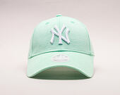 Dámská Kšiltovka New Era Jersey New York Yankees 9FORTY Green/White Strapback