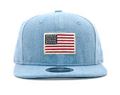 Kšiltovka New Era Seas Flag Original Fit 9FIFTY Open Market Blue Snapback