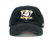 Kšiltovka 47 Brand Clean Up Anaheim Ducks Black Strapback